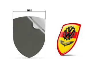 VW Vinylaufkleber Auto Hochwertig Anpassbar Pro